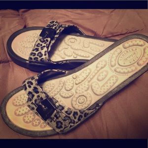 Dr Scholls adjustable slide sandals